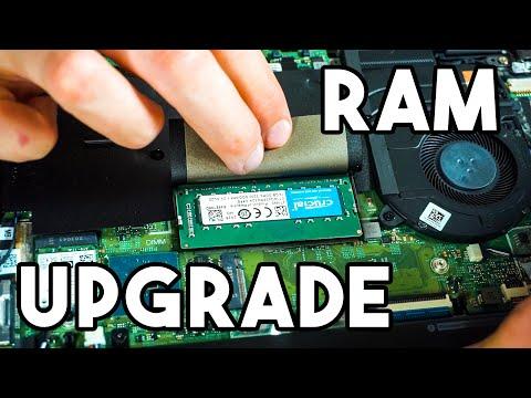 How to add RAM Memory to a Dell Inspiron 15 7000 (7501) Laptop