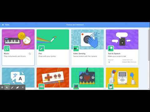 How to add code and sounds in Scratch