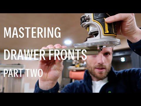 How to build Shaker Style Draw Fronts | Festool &amp; Woodpecker Coping sled | Cabinet Making| Part 2