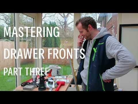 How to build Shaker Style Draw Fronts | Festool Tools &amp; Blum Fittings | Cabinet Making| Part 3