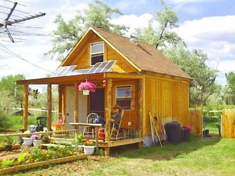 How to build a 14x14 solar cabin