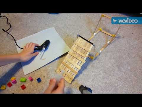 How to build a drawbridge using hydraulics