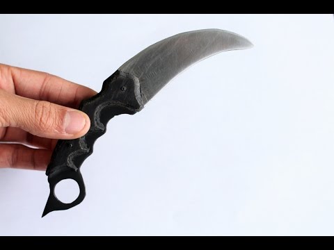 How to build a knife - CS go karambit