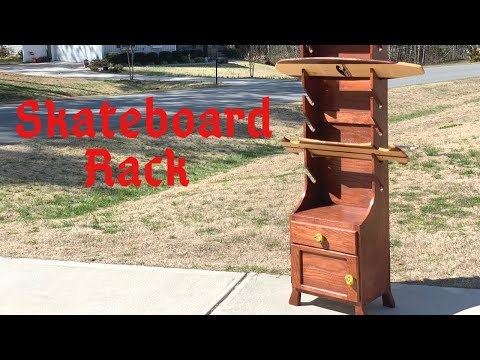 How to build the Ultimate skateboard rack