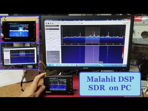 How to connect the Malahit DSP SDR Radio receiver to the Computer on SDR#