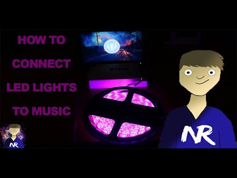 How to connects LED's to Music