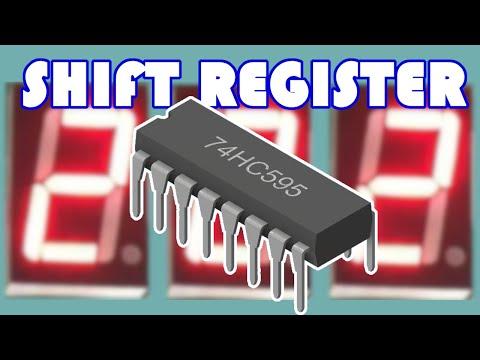 How to control multiple 7 segment displays with Arduino and 74HC595 Shift registers