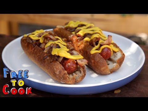 How to cook a New York Inspired Hot Dog