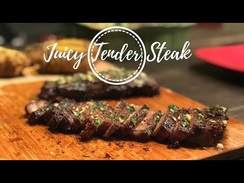 How to cook steak on the stove | New York strip steak recipe