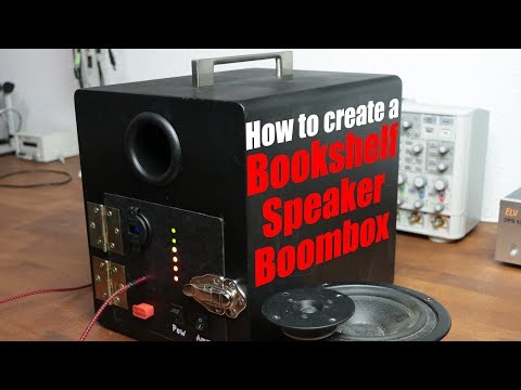 How to create a Bookshelf Speaker Boombox