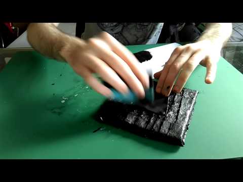 How to create a dragon scale effect on your armour part 2 (The paint effect)