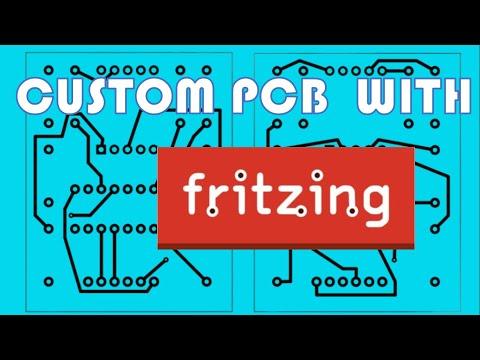 How to create custom PCB for your Arduino Project with Fritzing application Part1 - Design and order