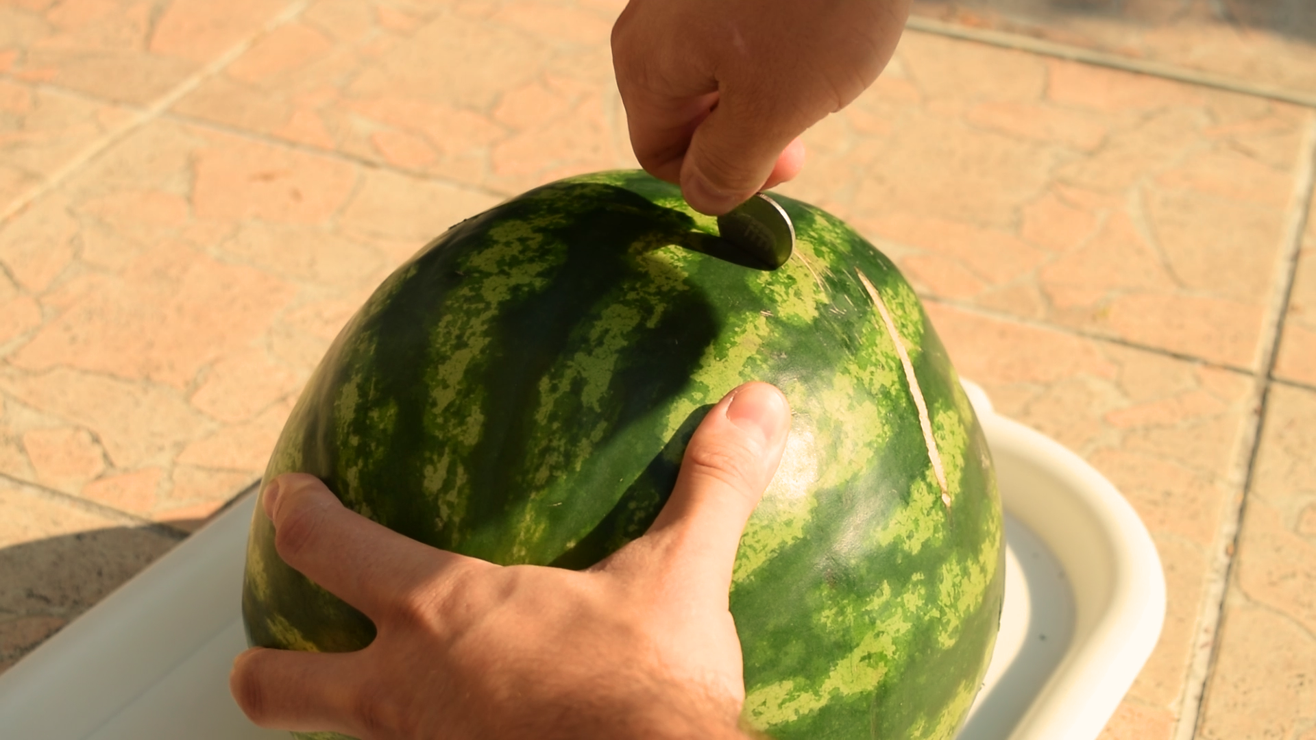 How to cut a watermelon half with a coin_freeze7.bmp