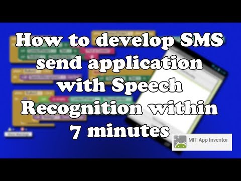 How to develop Android SMS send application with Speech Recognition within 7 minutes