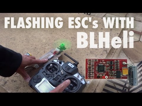 How to flash an ESC with BLHeli