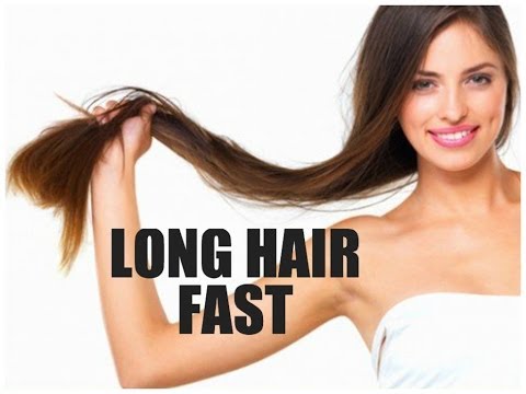 How to get LONG hair SUPER FAST (Natural Home Remedy)