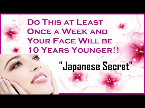 How to get youthful flawless perfect skin JAPANESE SECRET Anti-aging Skin care tips video