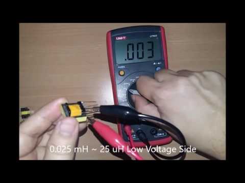 How to identify Transformers Pin and High Voltage Side using LCR Multimeter