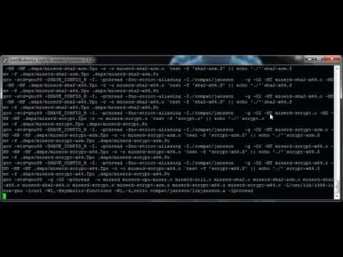 How to install LTC CPU miner in 4 Minutes!