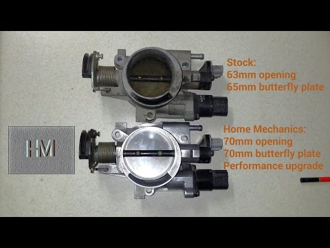 How to install a HM $250+ 70mm performance throttle body on a 4.7 Power Tech/Magnum V8. Finish