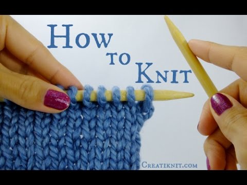 How to knit