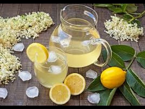 How to make &amp;quot; ElderFlower syrup&amp;quot; (fresh lemonade)