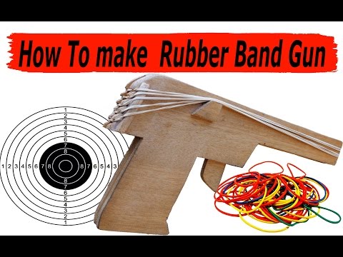 How to make  Rubber Band Gun which fires multiple rubber bands