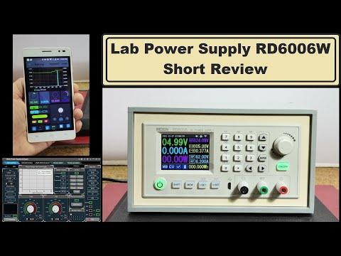 How to make Advanced Laboratory Power Supply with RD6006W module, and short Review