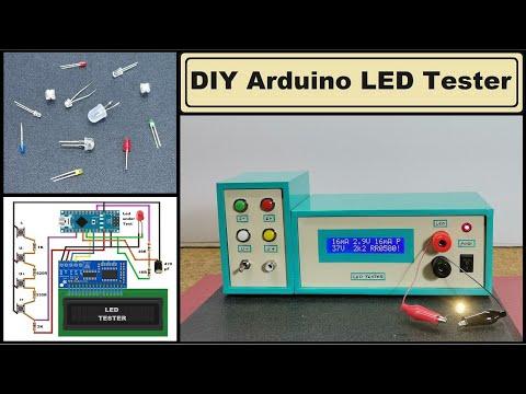 How to make Arduino LED Tester + Resistor Calculator