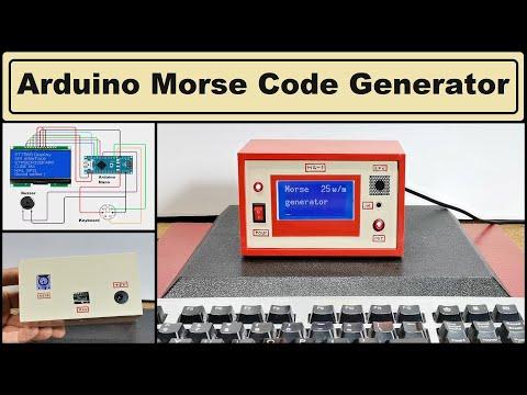 How to make Arduino Morse Code Generator