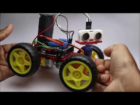 How to make Arduino Obstacle Avoiding Car