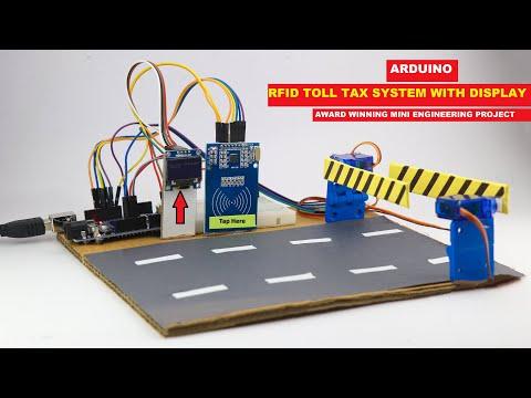 How to make Arduino RFID toll tax system with Display | Arduino