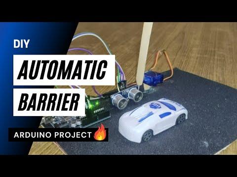 How to make Automatic Smart Car Barrier System Using Arduino | Arduino Project | Easy To Make | DIY