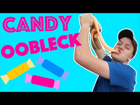 How to make CANDY OOBLECK (easy and delicious)