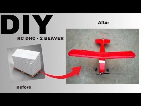 How to make DIY RC DHC-2 Beaver Airplane at Home