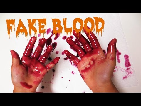 How to make Fake Blood for Halloween | RiceYummy