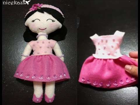 How to make Felt Doll part 2