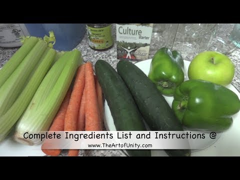 How to make Fermented or Cultured Vegetables - Part 3 of 3