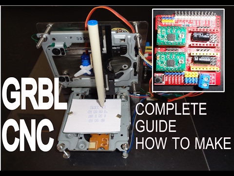 How to make GRBL+CNC V3 Shield+ Arduino based Mini CNC machine a Complete Giude