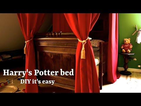 How to make Harry's Potter bed for potterheads DIY