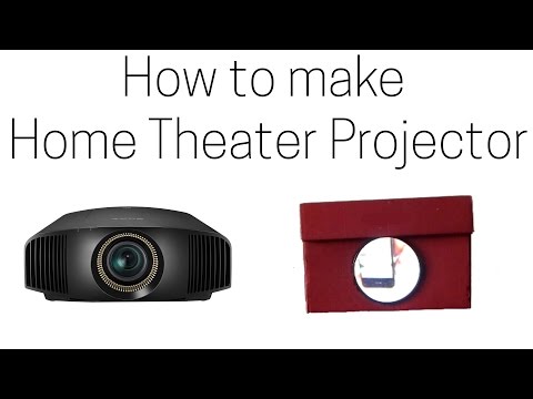 How to make Home Theater Projector | Turn your Smartphone to Projector