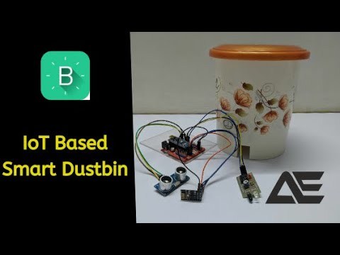 How to make IoT based Smart Dustbin using Arduino | Alpha Electronz