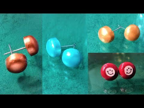 How to make Jewellery at home - Diy Jewellery - Diy Earrings