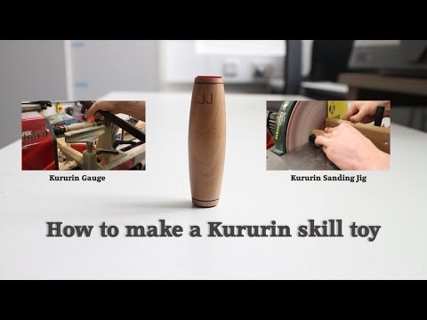 How to make Kururin - Free sanding jig and profile gauge available to download