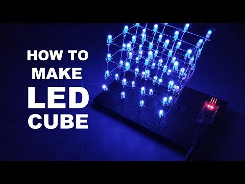 How to make LED Cube - Step by Step