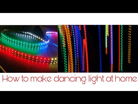 How to make LED serial light at home|DC.