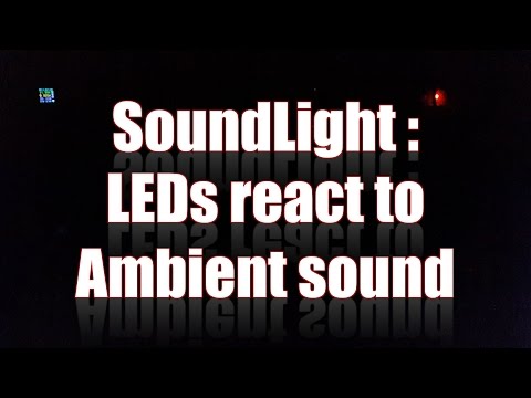 How to make LEDs react to voice/music!