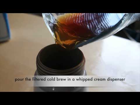 How to make Nitro coffee