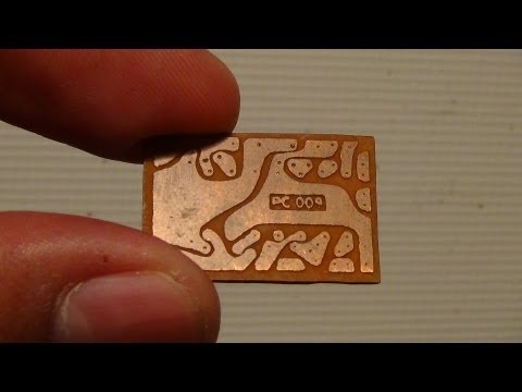 How to make PCB using MARKER PEN (Printed Circuit Board)