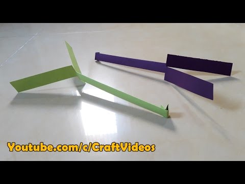 How to make Paper Helicopter